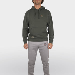 Legacy Hoodie Kojo Spirit model olive green front
