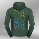 Legacy Hoodie Love Emotion Bottle-green back