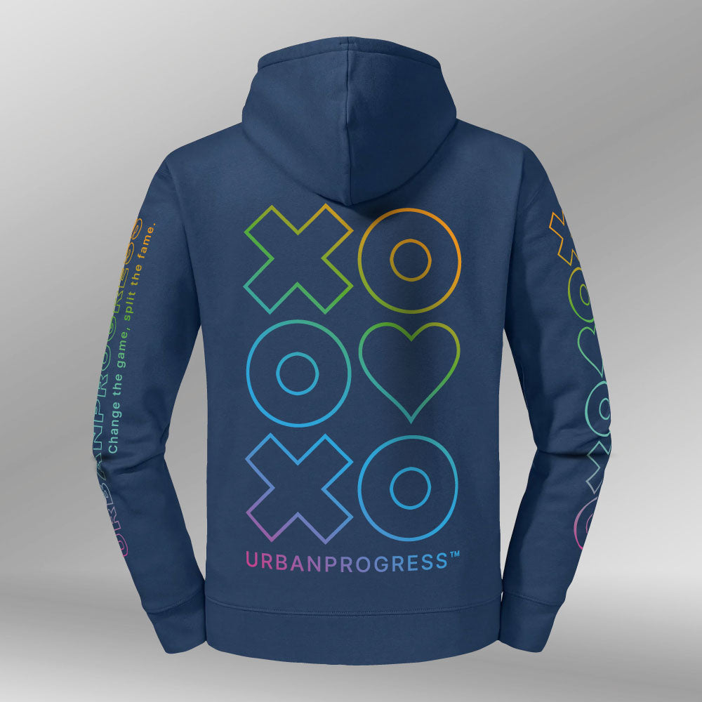 Legacy Hoodie Love Emotion Dames indigo blauw back