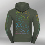 Legacy Hoodie Love Emotion olive-green back