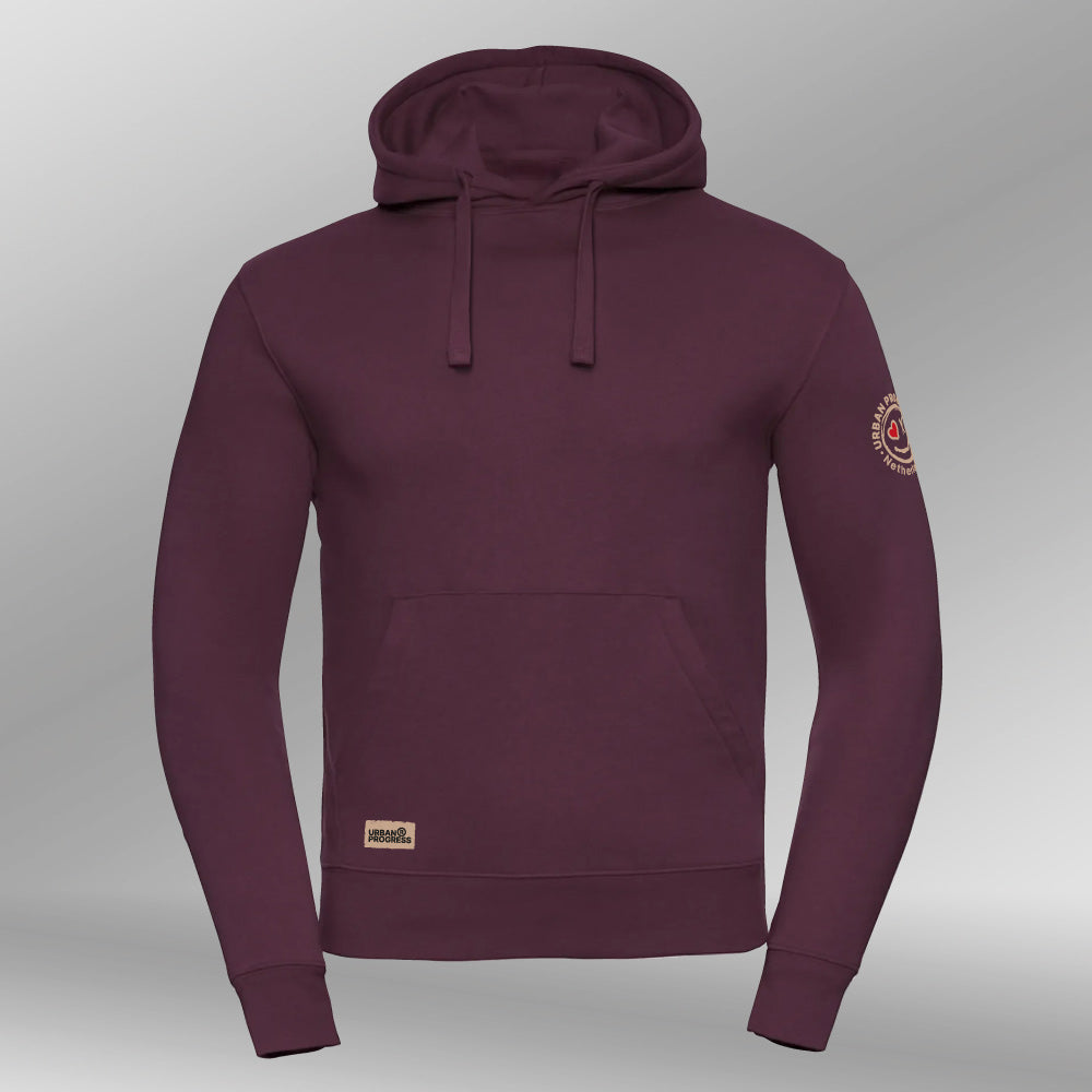 Legacy Hoodie Shinaji aubergine front