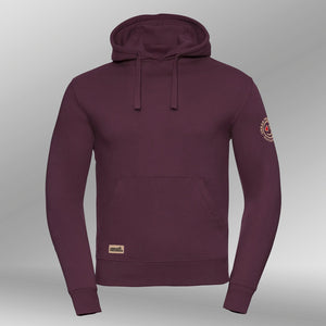 Legacy Hoodie Shinaji aubergine front
