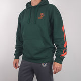 Legacy Hoodie Strive X Bottle-green side left model