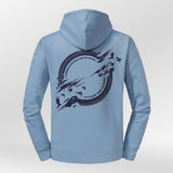 Legacy Hoodie Sunrise Dames licht blauw back