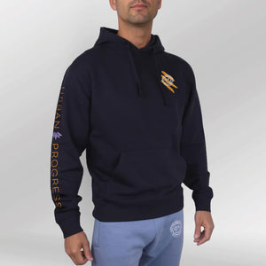 Legacy Hoodie Victory Vibes Heren model zwart front