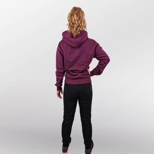 Legacy Joggingpak model aubergine-zwart back
