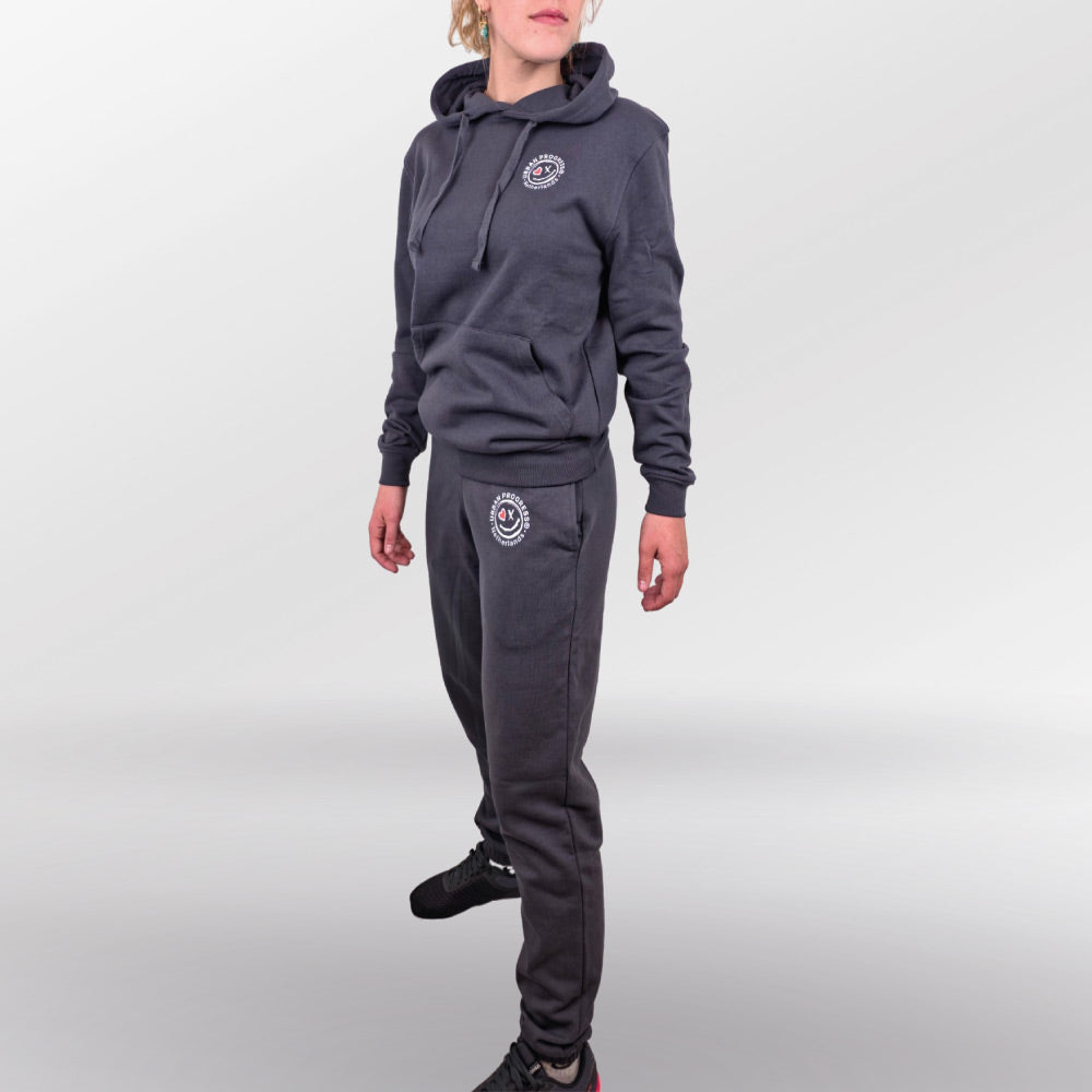 Legacy Joggingpak model grijs-grijs side