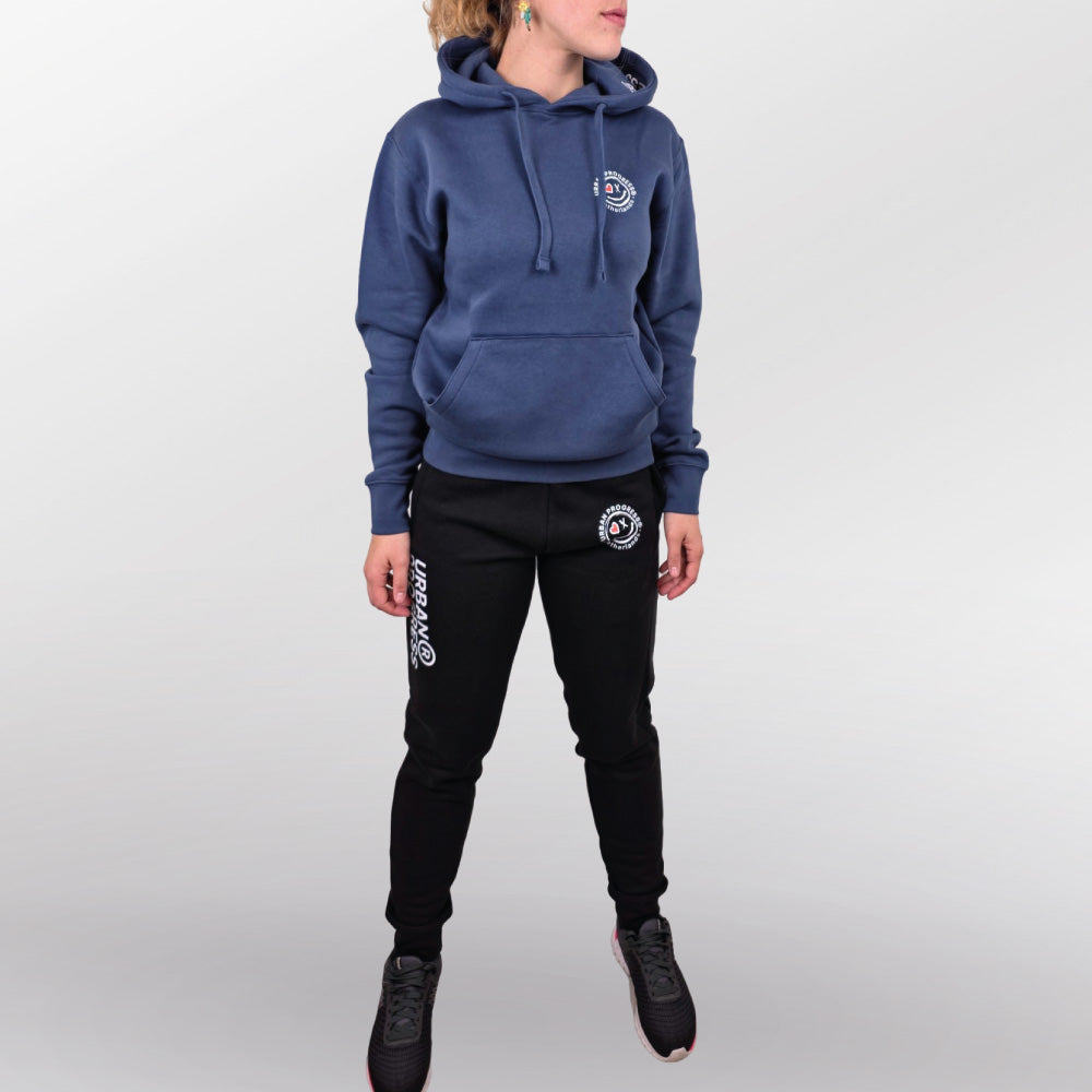 Legacy Joggingpak model indigo-zwart front