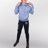 Legacy Joggingpak model licht blauw-navy front3