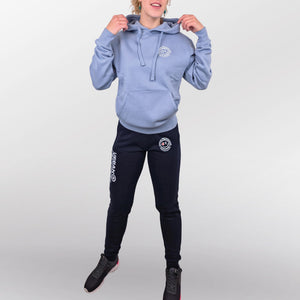 Legacy Joggingpak model licht blauw-navy front3