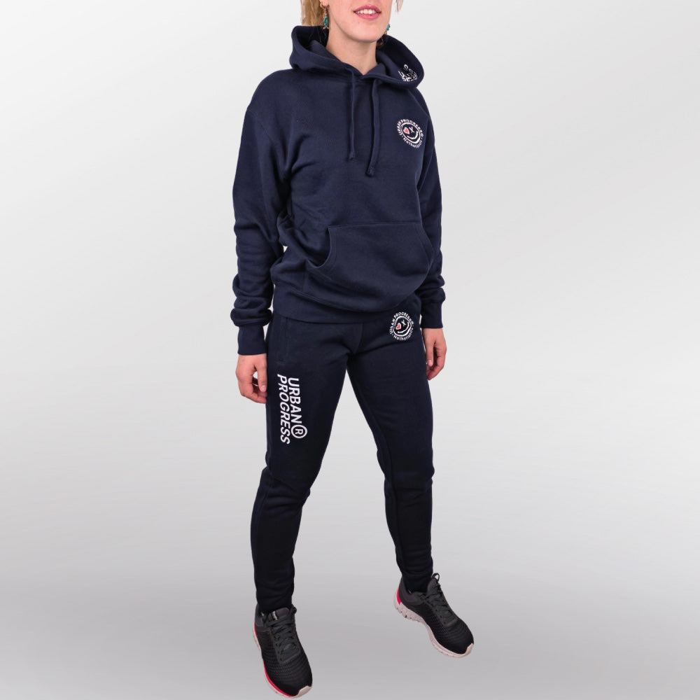 Legacy Joggingpak model navy-navy side