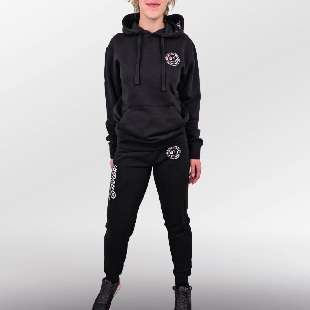 Legacy Joggingpak model zwart-zwart front2