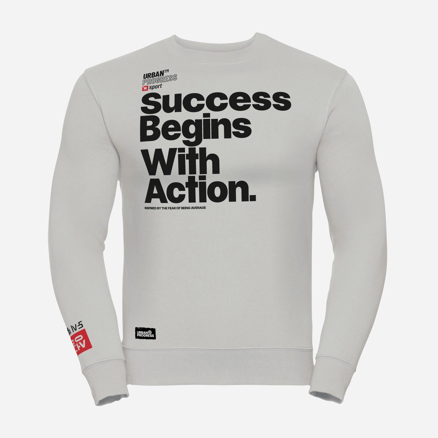 Legacy Sweatshirt Not being average Urban-grey front