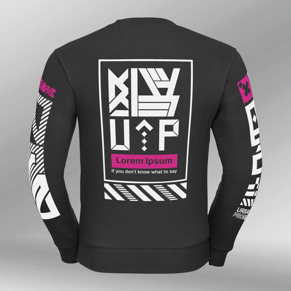 Legacy Sweatshirt Shine black back