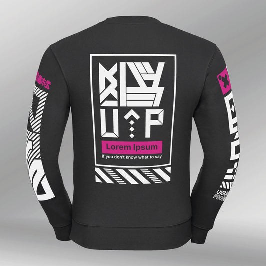 Legacy Sweatshirt Shine black back