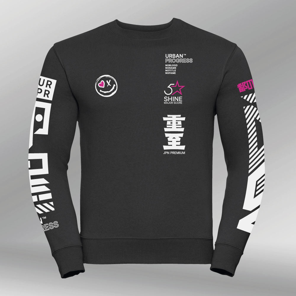 Legacy Sweatshirt Shine black front