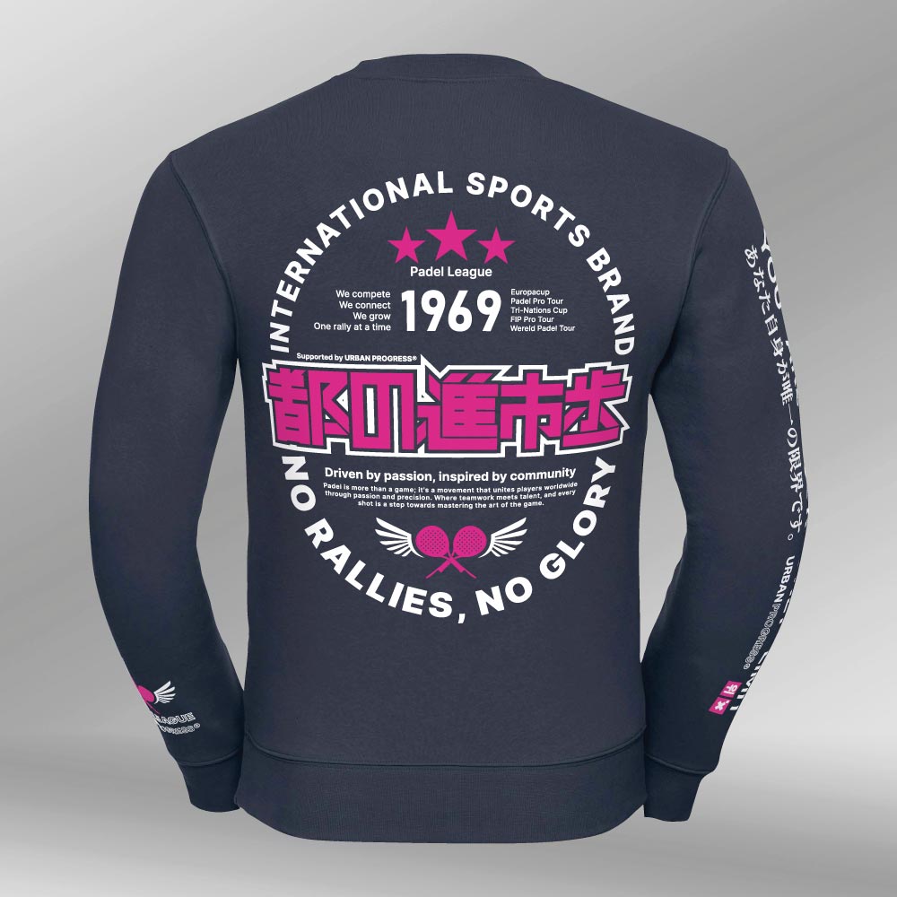 Legacy Sweatshirt The Challenger Navy back