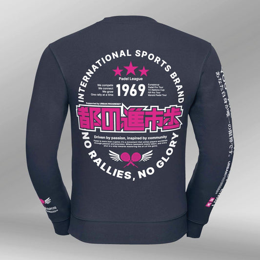 Legacy Sweatshirt The Challenger Navy back