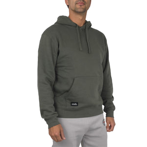 Legacy hoodie Olijf groen front