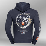 Legacy hoodie Urban Flux navy achter