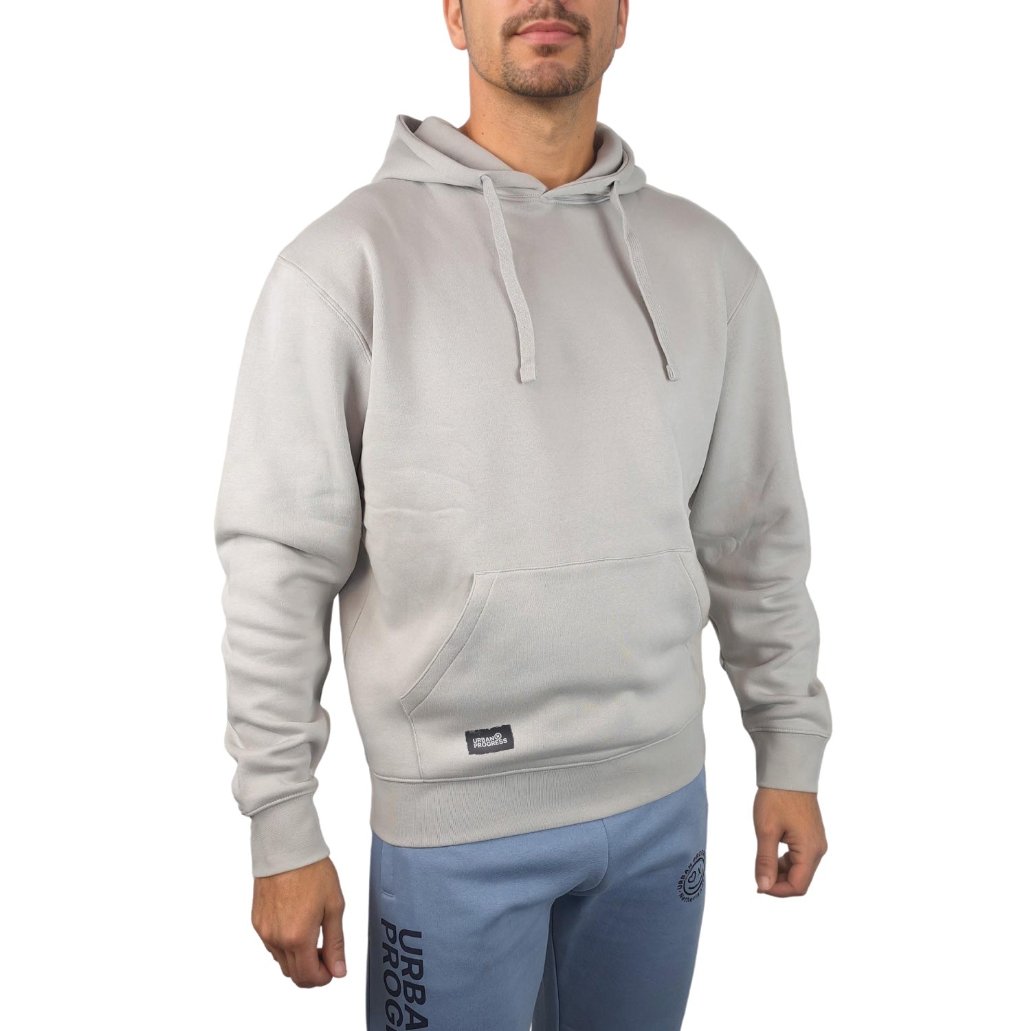 Legacy hoodie urban grey front