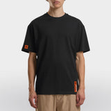 Loose t-shirt CYBER-TONE model zwart front