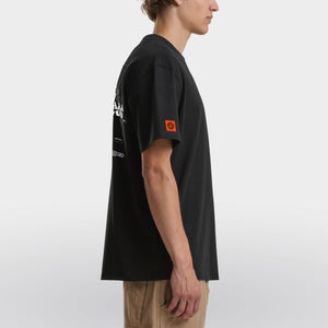 Loose t-shirt CYBER-TONE model zwart side