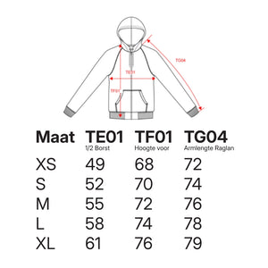 Maattabel-Pro-Court-Padel-Sweatvest