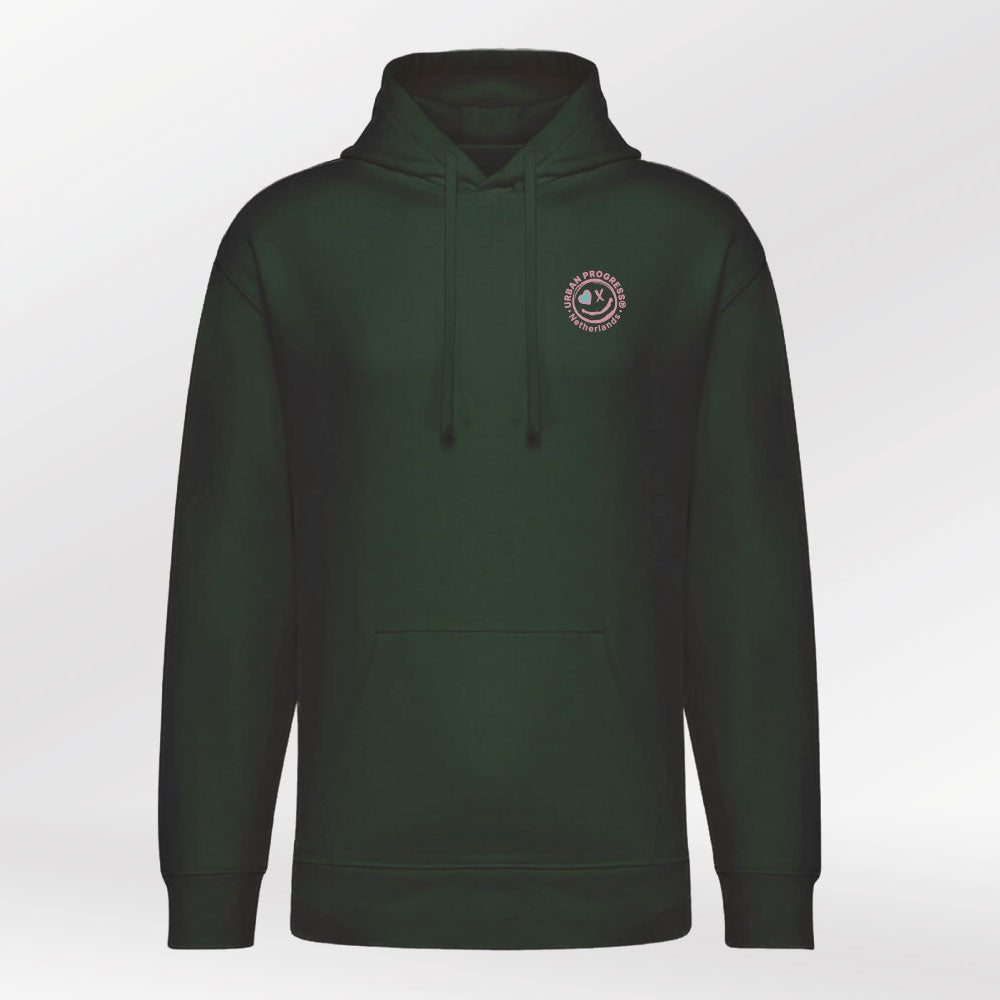 Motion Hoodie One Step Closer Bottle Green front