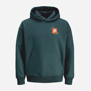 Oversized-Hoodie-Urban-Flux-turquoise-front
