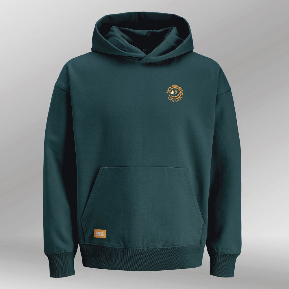 Oversized Hoodie Haruto Hiroshi turqoise front