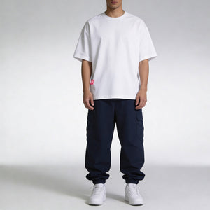 Oversized Recycled Tee KABUKI model wit front