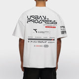 Oversized T-shirt FREQ-O7 model wit back