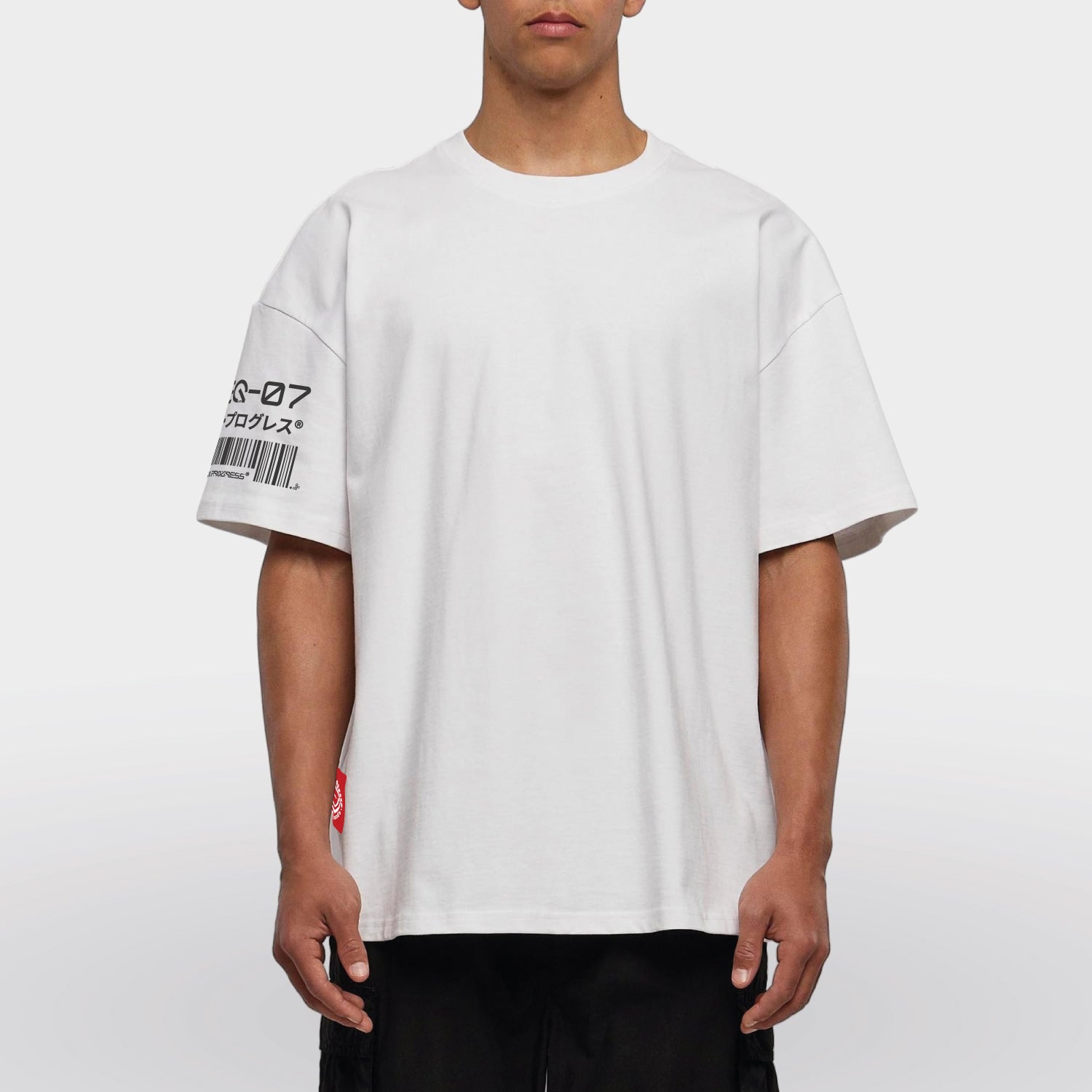 Oversized T-shirt FREQ-O7 model wit front