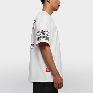 Oversized T-shirt FREQ-O7 model wit side