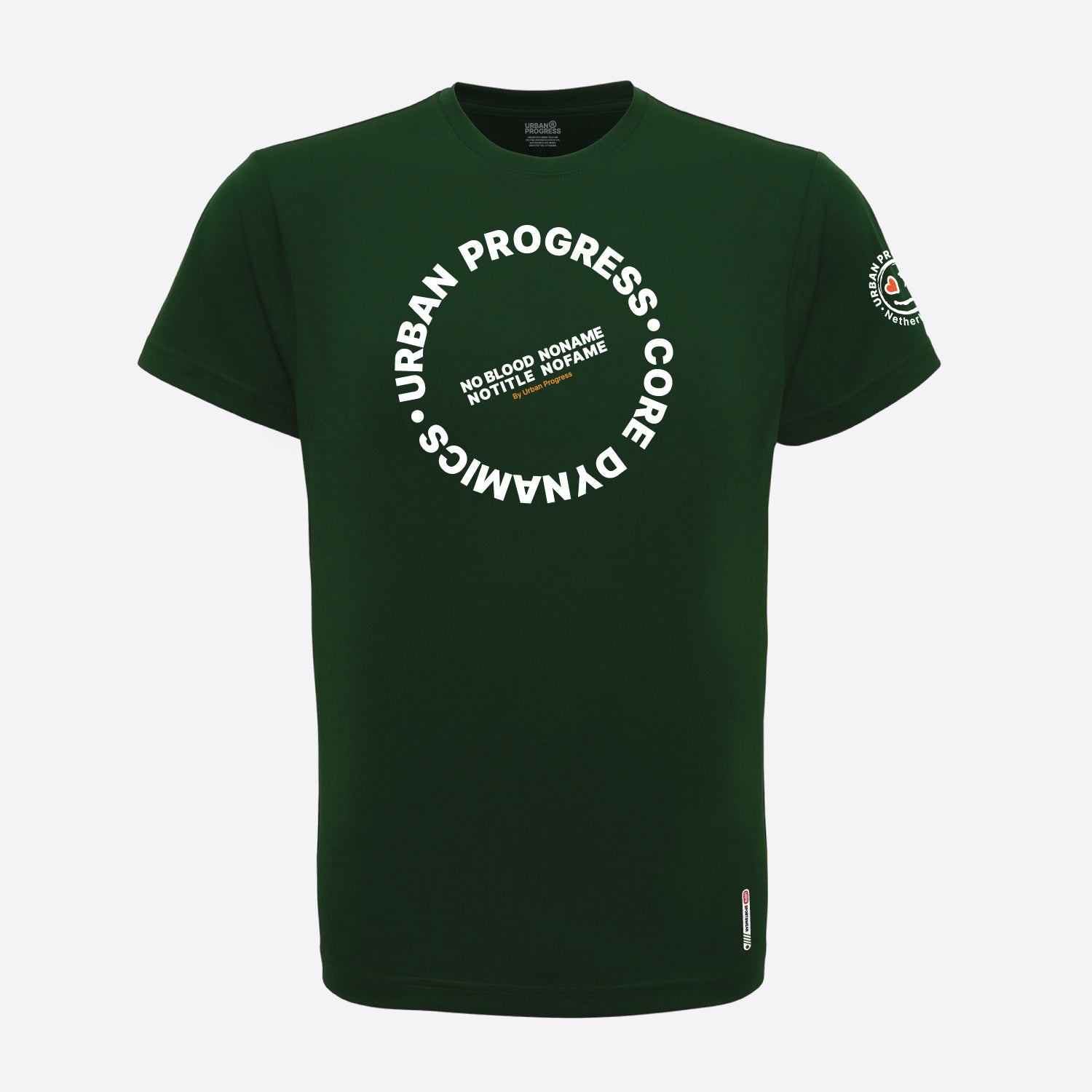 Performance-shirt-Core-Dynamics-bottle-green-front