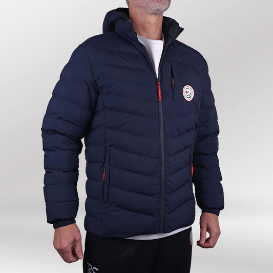 Polar Core Winterjas blauw front right model