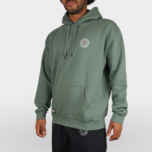 Prime Athlete Hoodie model blad groen front side