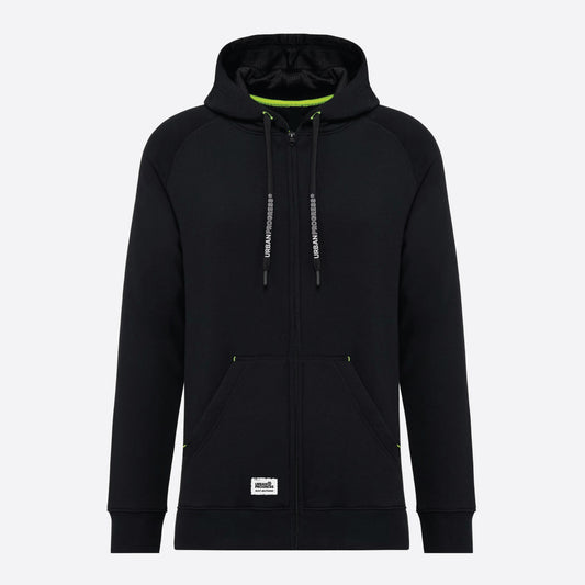 Pro-Court-padel vest met-capuchon-zwart-voor