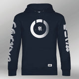 Royal Hoodie Change The Game Nacy-blue front