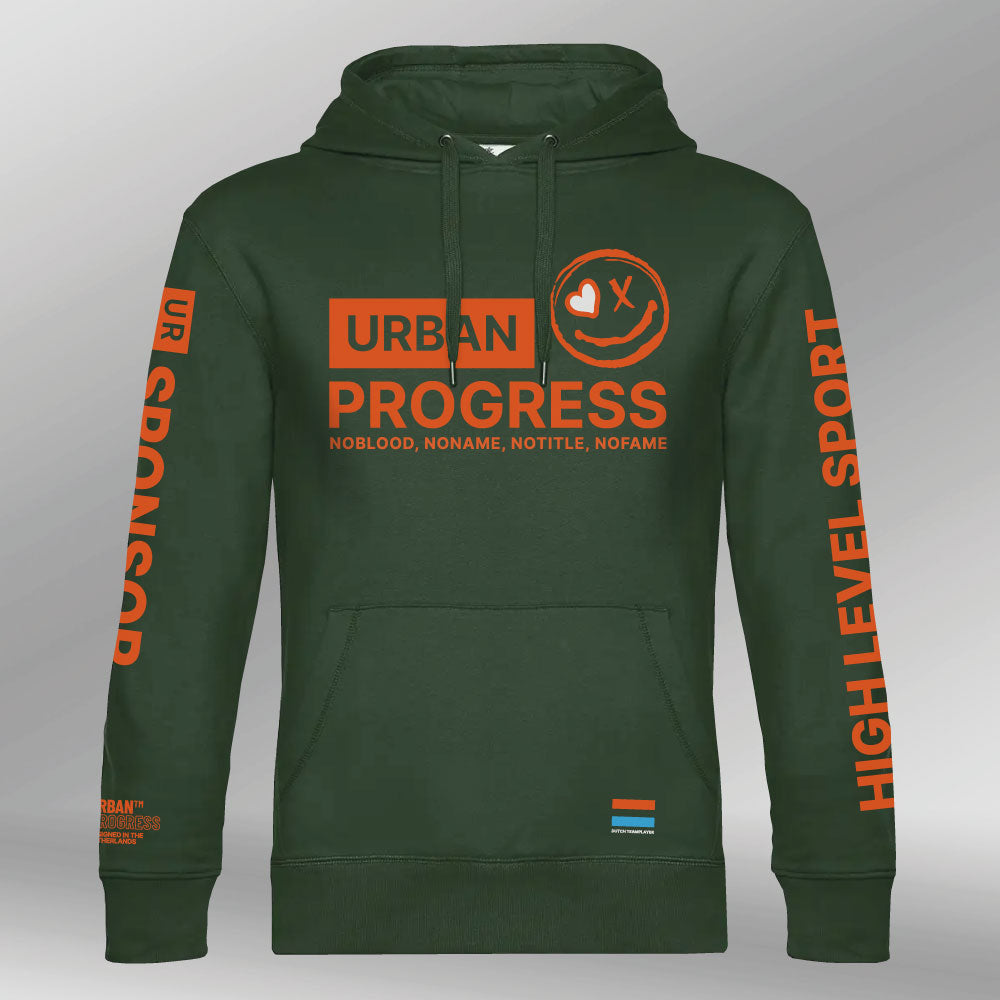 Royal Hoodie Grind Now Bottle Green front