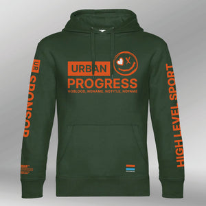 Royal Hoodie Grind Now Bottle Green front