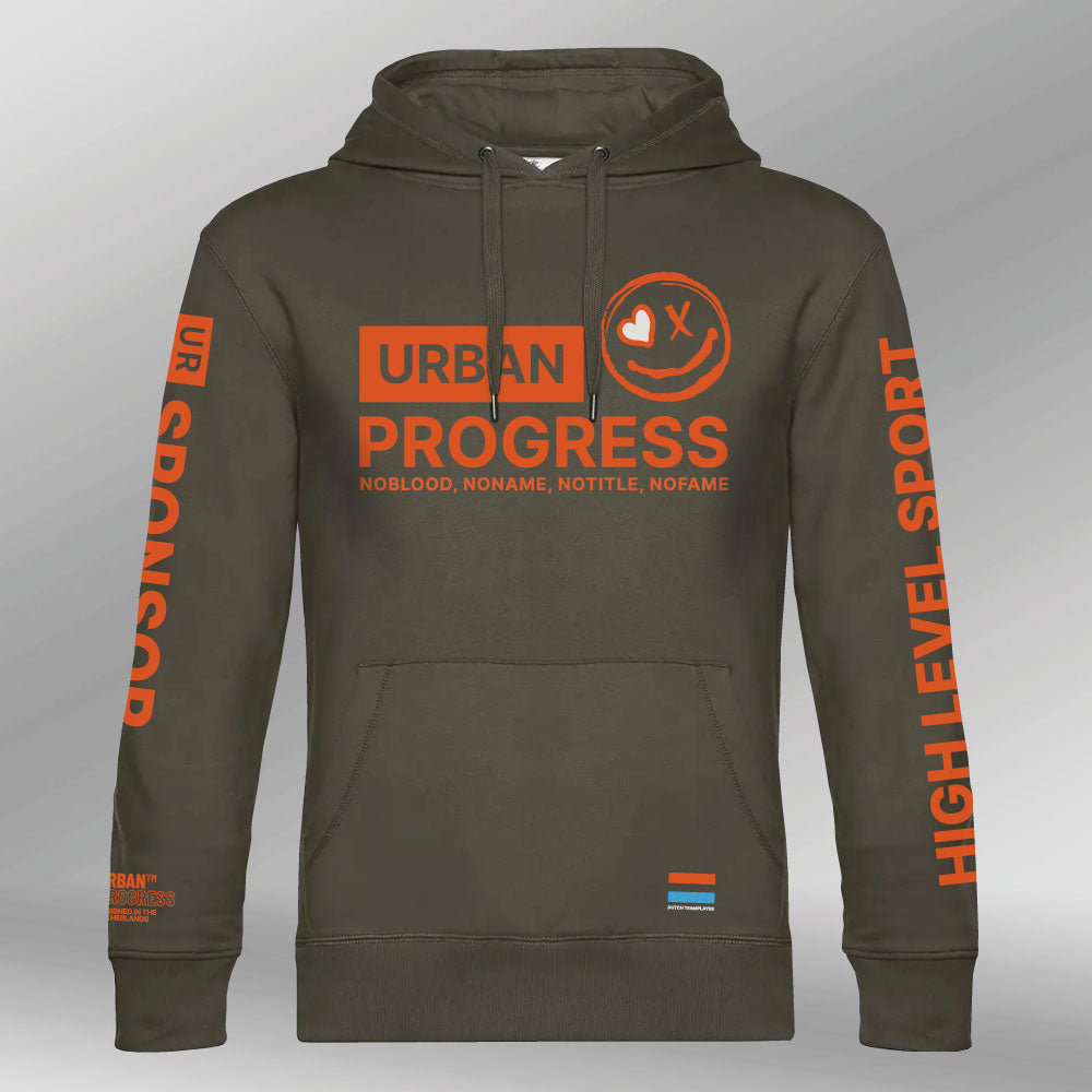 Royal Hoodie Grind Now Khaki front