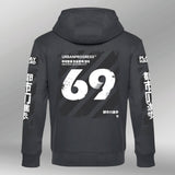 Royal Hoodie Massive asphald back