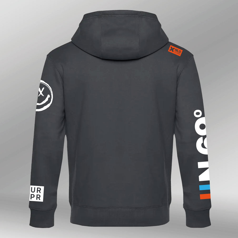 Royal Hoodie N.69 Asphald heren back