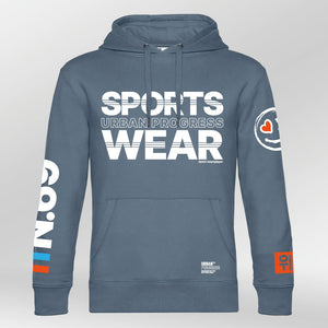 Royal Hoodie N.69 nordic-blue heren front