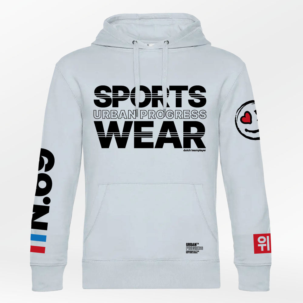 Royal Hoodie N.69 pure-sky heren front