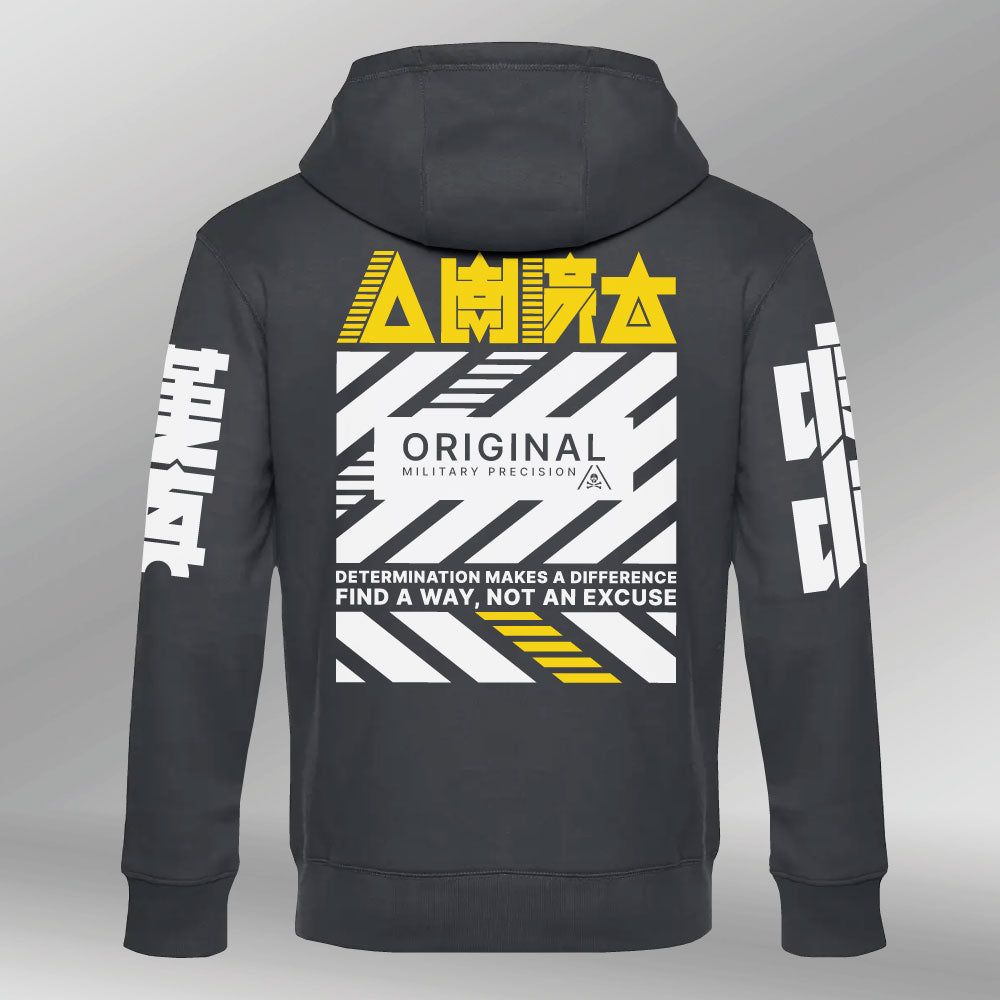 Royal Hoodie No Excuse Asphald back