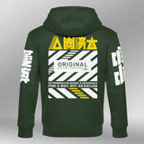Royal Hoodie No Excuse bottle-green back
