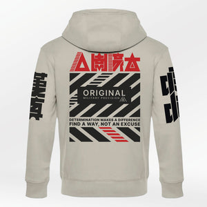 Royal Hoodie No Excuse grey-fog back